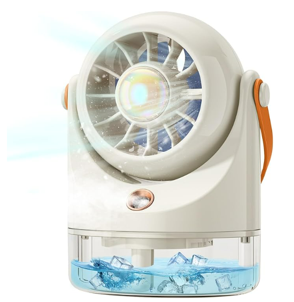 Ventilador Eléctrico con Pulverizador de Agua